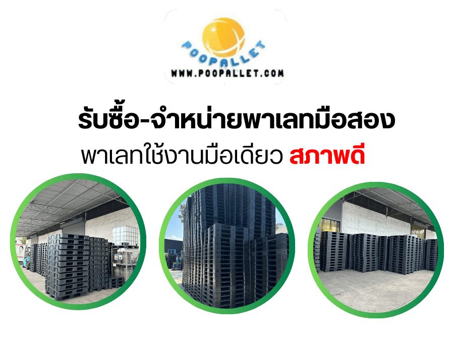 รับซื้อ-จำหน่ายพาเลทมือสอง